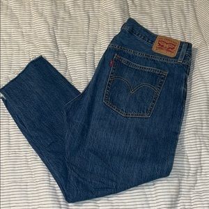 Cropped Levi 501 jeans
